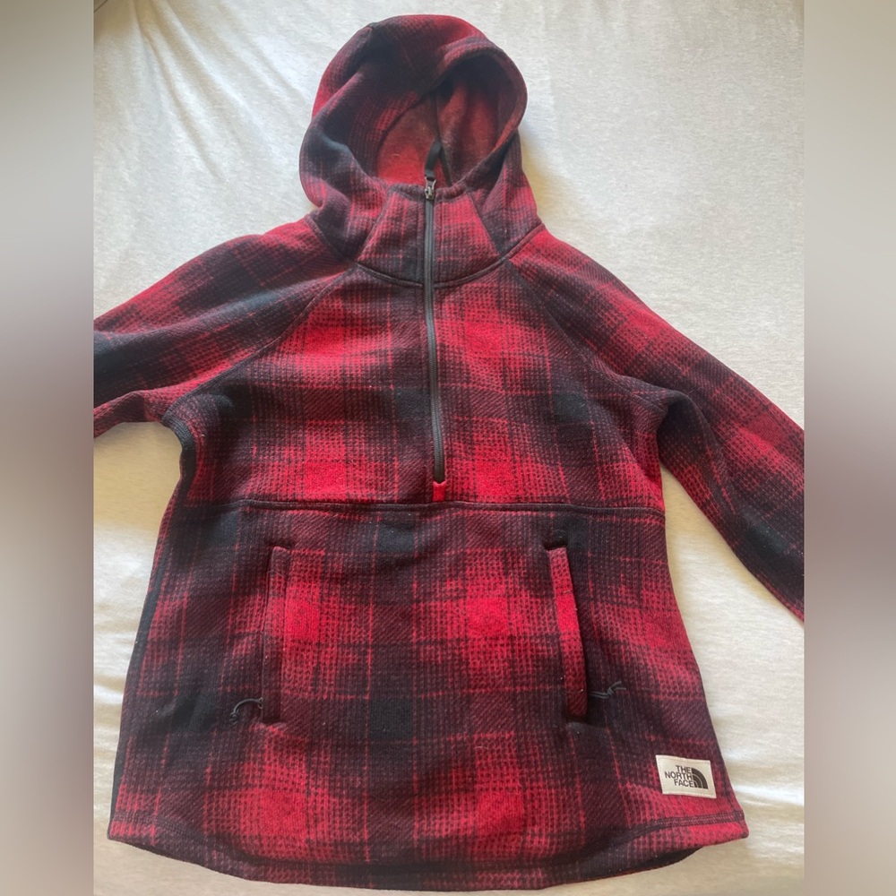 The north face fleece pullover